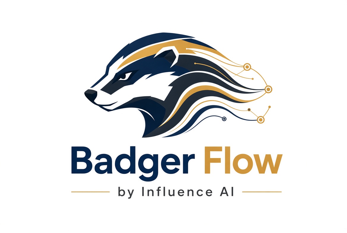 BadgerFlow by Influence AI